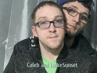 Caleb_and_LukeSunset