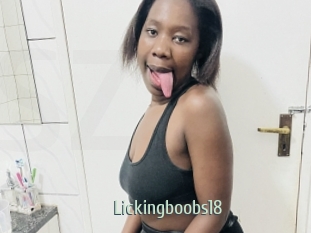 Lickingboobs18